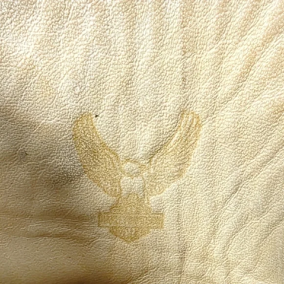 Vtg 90s Black Leather Harley Davidson Motorcycle Harness Boots Men's 11 Goodyear - Picture 14 of 16